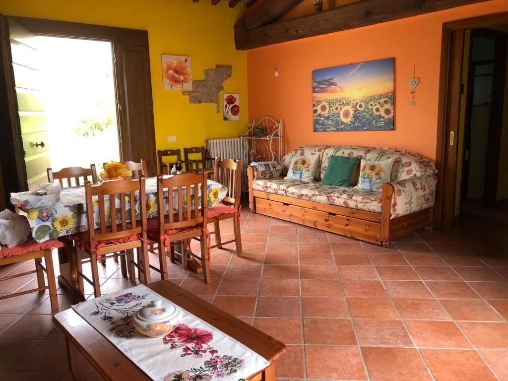 Casa Country House Girasole Vakantie Huis-Wakacje Huis Asciano Ngoại thất bức ảnh
