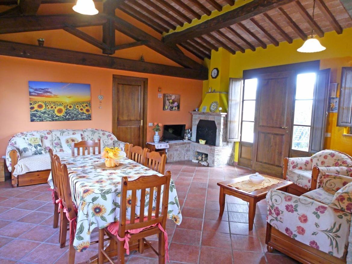 Casa Country House Girasole Vakantie Huis-Wakacje Huis Asciano Ngoại thất bức ảnh